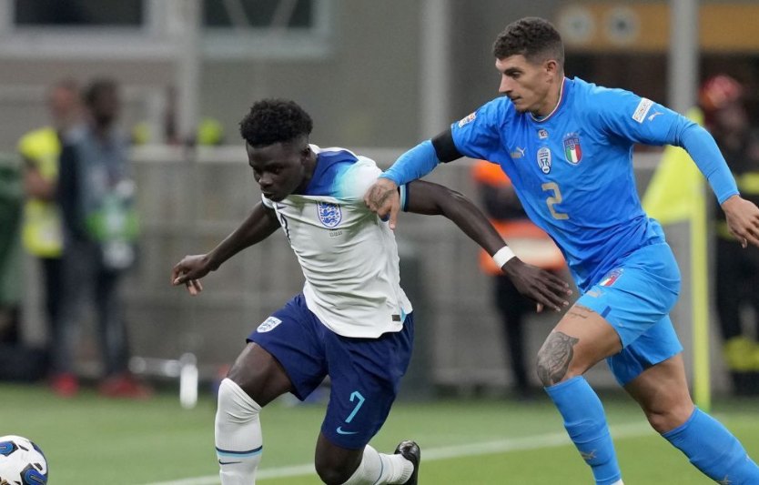 «Італія – Англія»: матч збірних (15 листопада, 21:45)